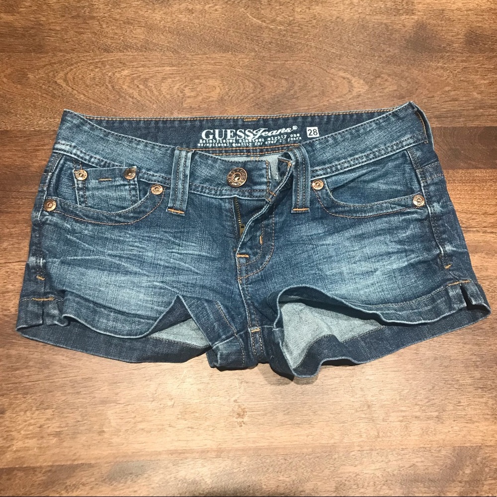 Guess jeans shorts SZ 28 low rise